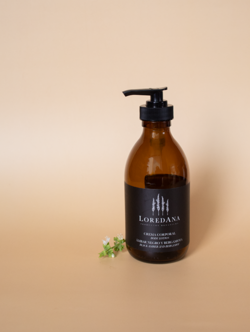 Crema Corporal Ámbar Negro y Bergamota