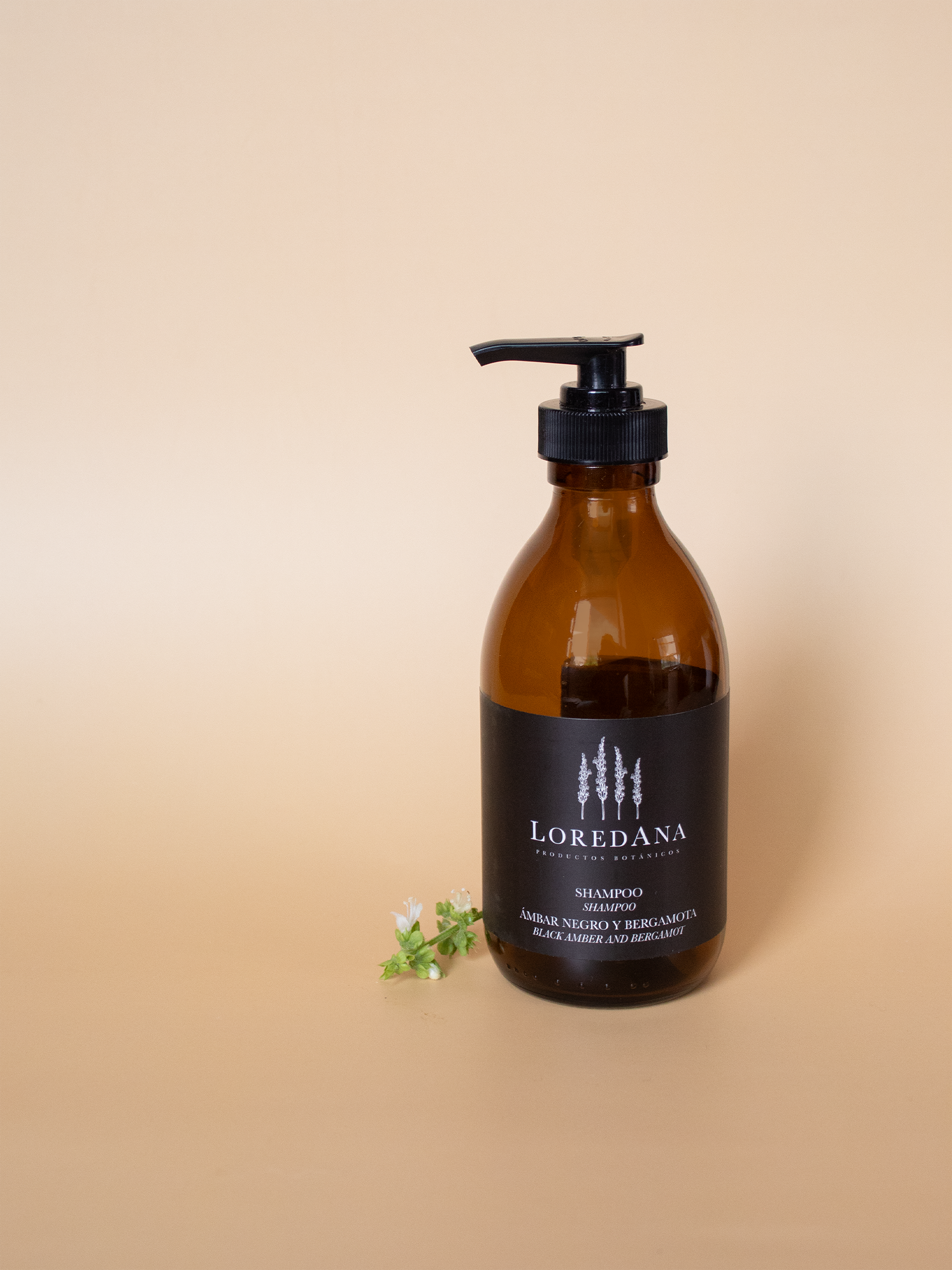Shampoo Ámbar Negro y Bergamota