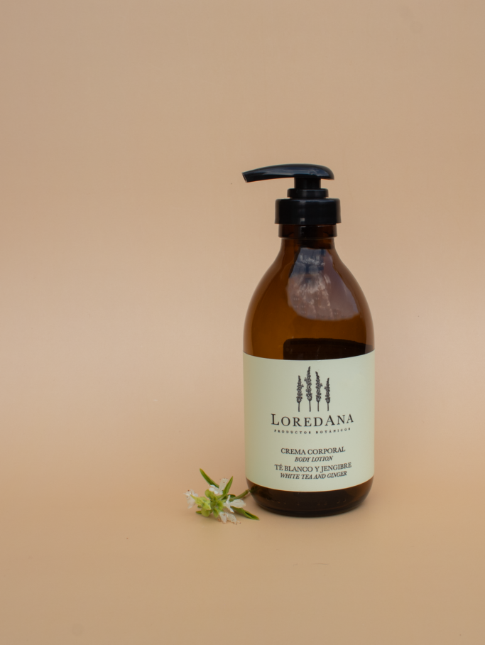 Crema Corporal Té Blanco y Jengibre