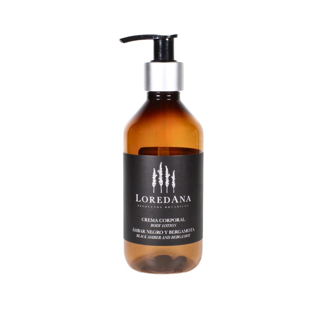 Crema Corporal Ámbar Negro y Bergamota